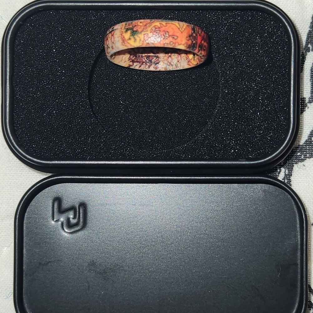 Groove Life Woven Silicone Ring.  Size 6